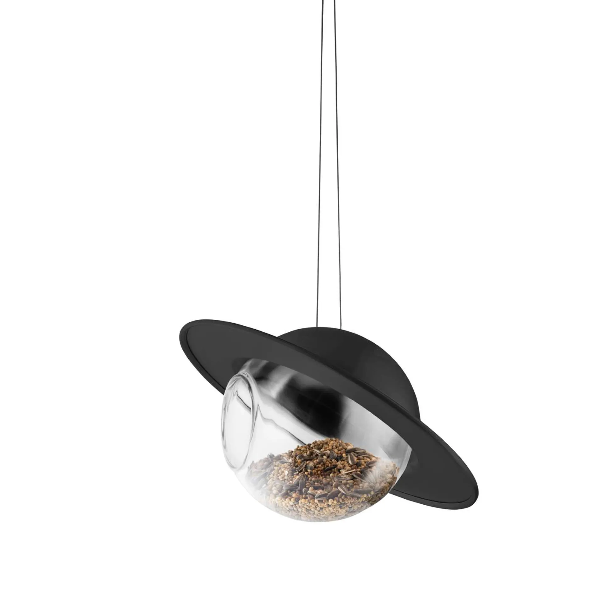 Saturn Fågelmatare - Black