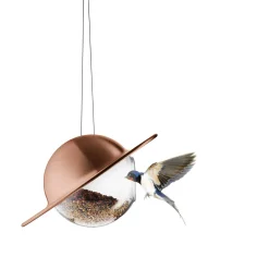 Saturn Fågelmatare - Koppar