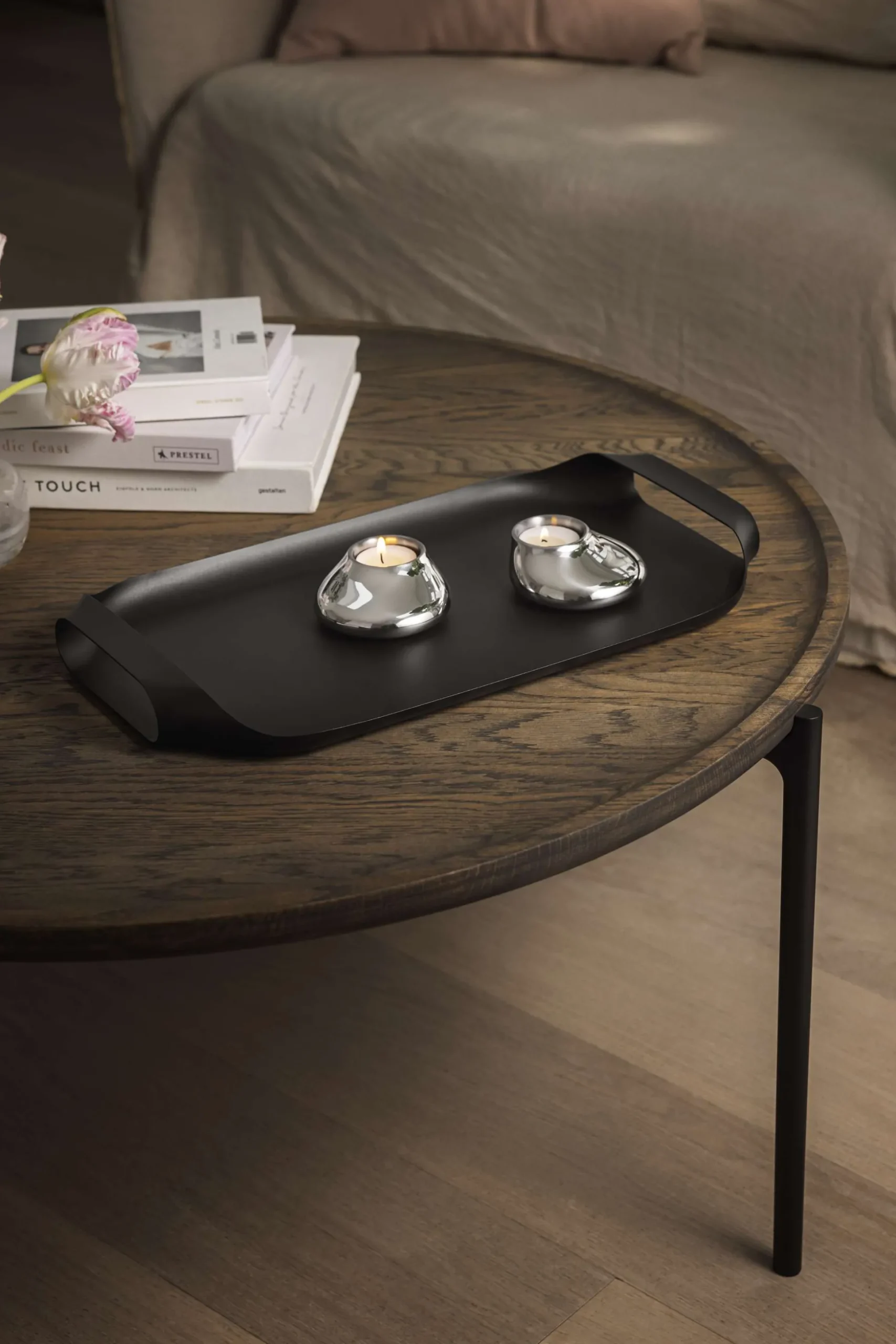 Serveringsbricka 43 x 25 cm black