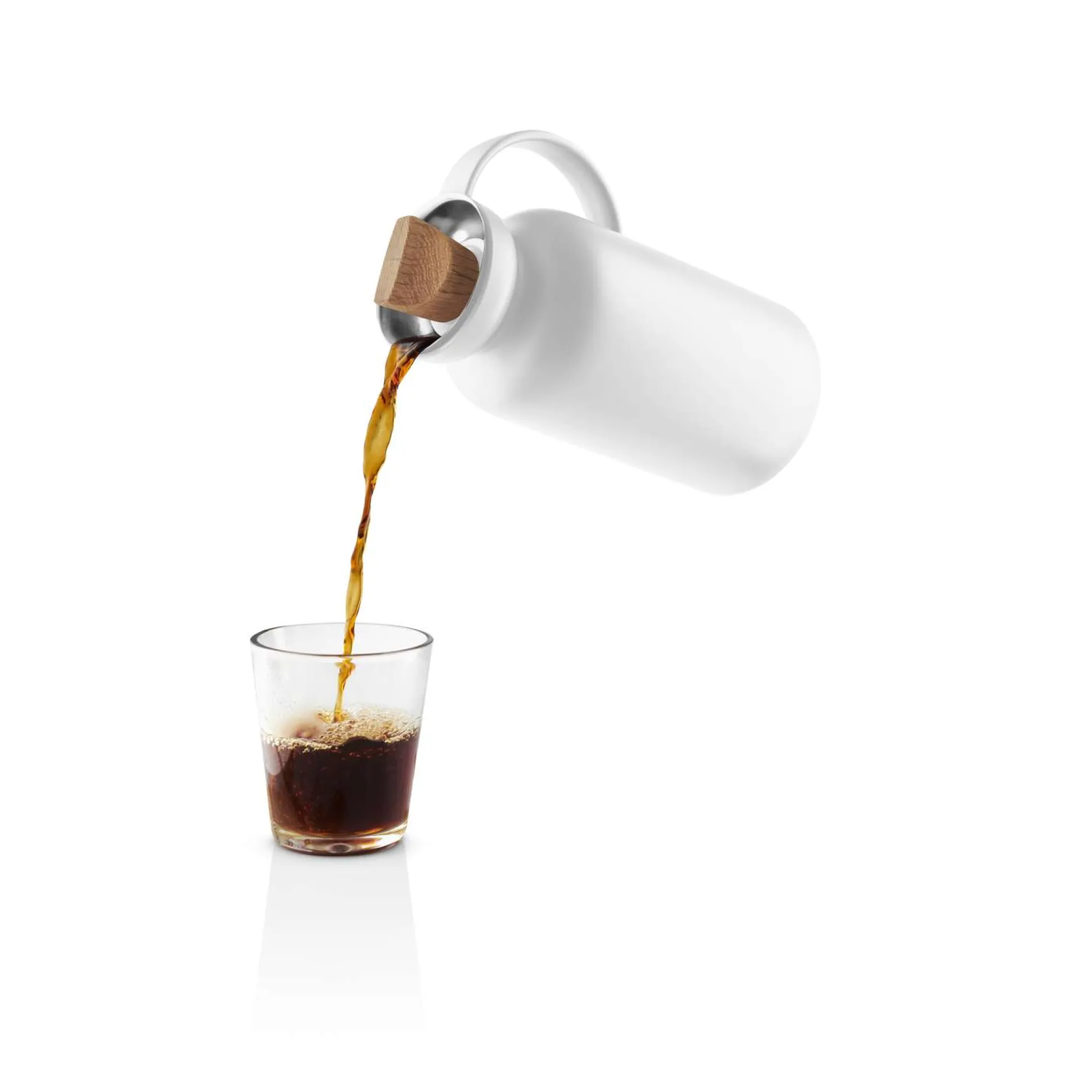 Silhouette termoskanna - 1 liter - vit