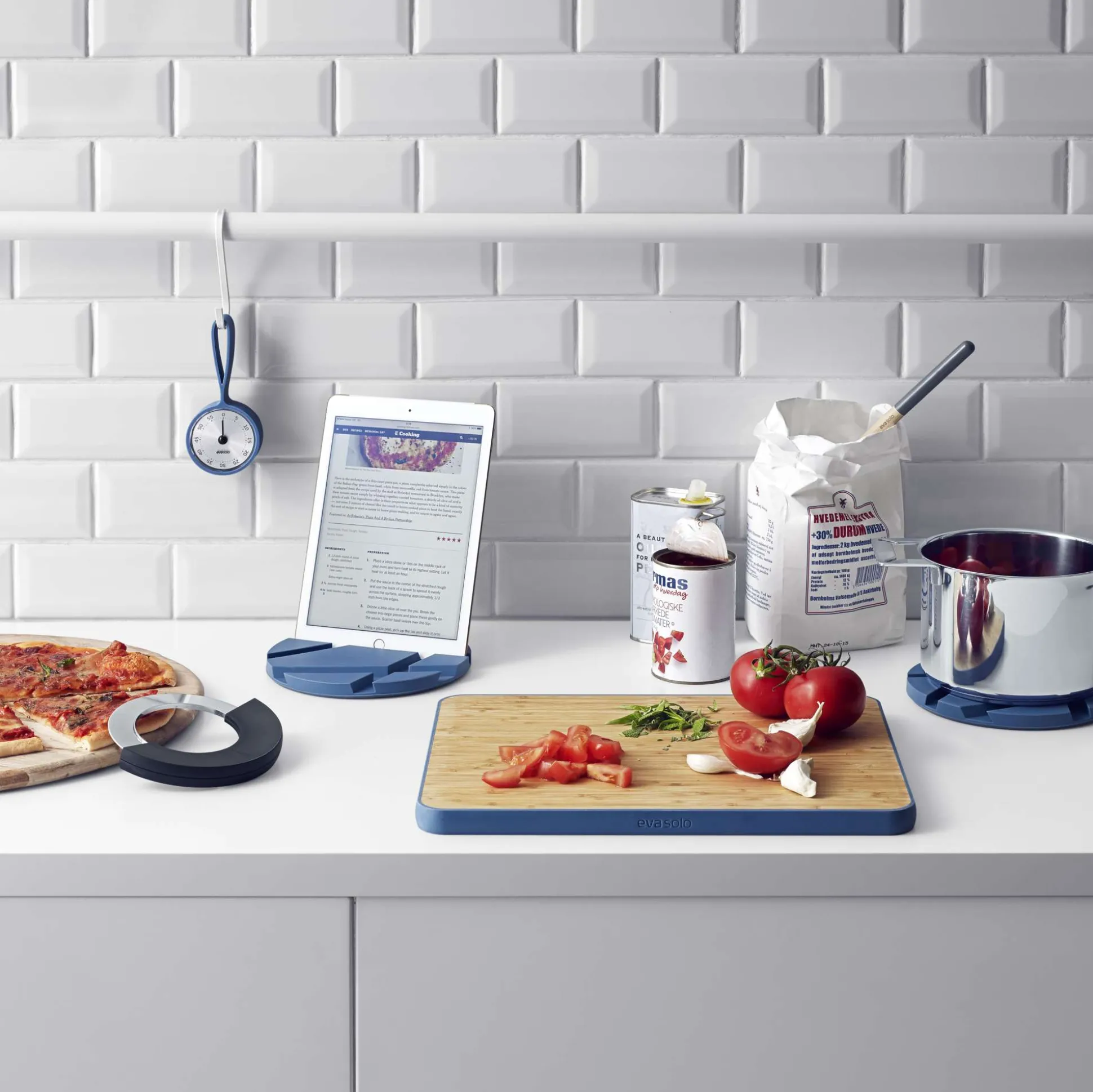 SmartMat - Grytunderlägg/surfplattahållare - Grey