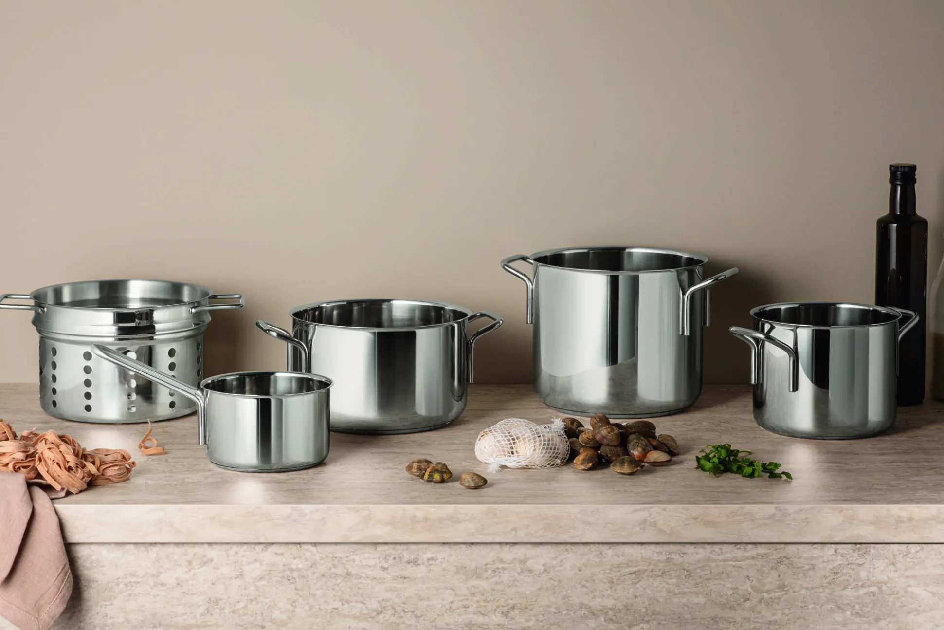 Stainless steel gryta - 6,5 l