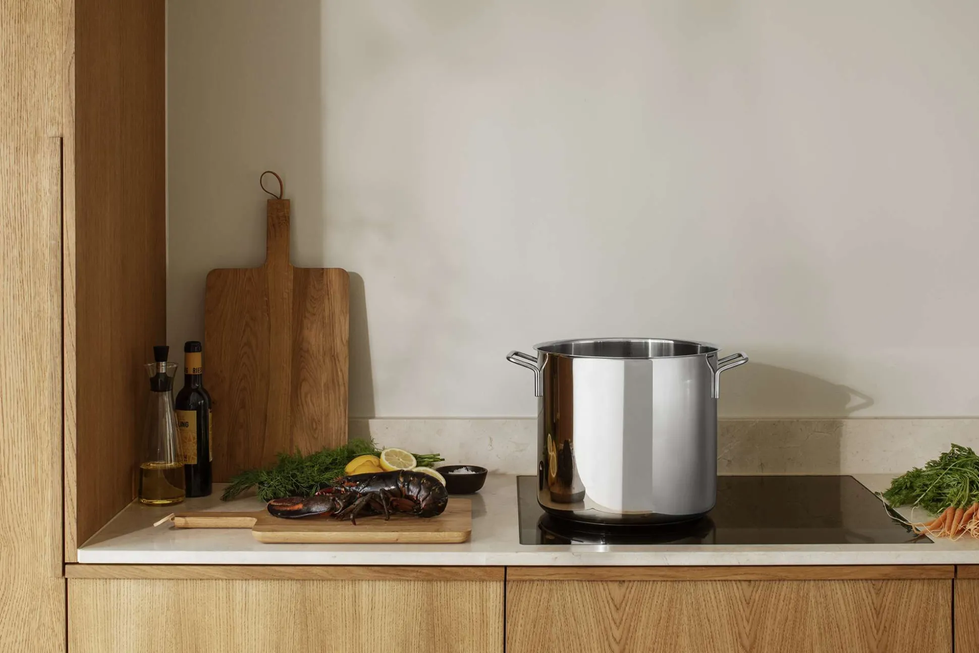 Stainless steel soppgryta - 15 l