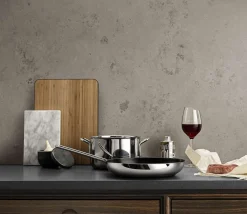 Stainless steel stekpanna - 28 cm - Slip-Let®-beläggning