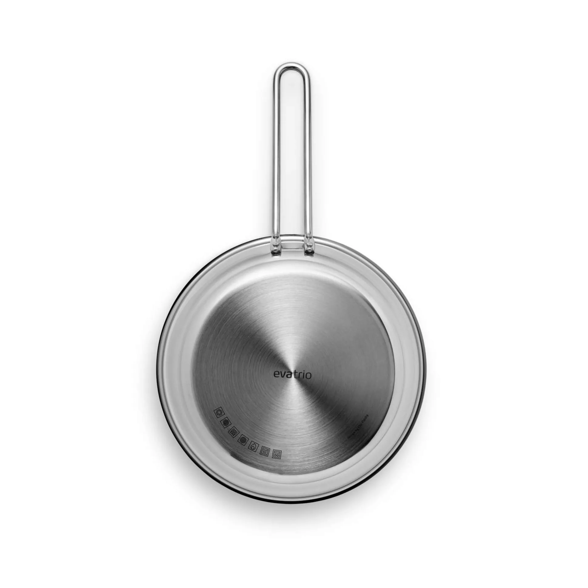 Stainless steel stekpanna - 24 cm - keramisk Slip-Let®-beläggning