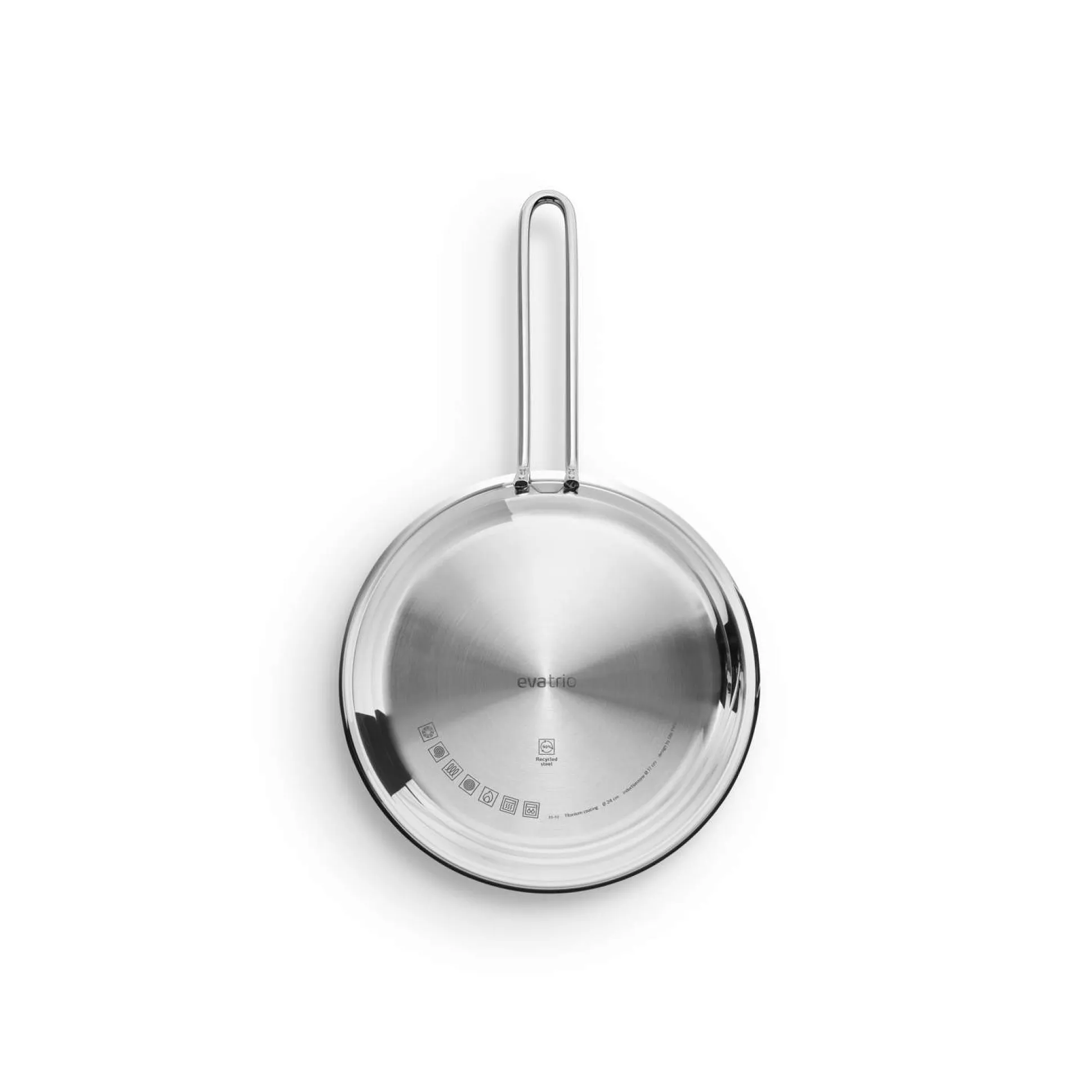 Stainless Steel Stekpanna 24 cm Slip-Let® Laser Titanium