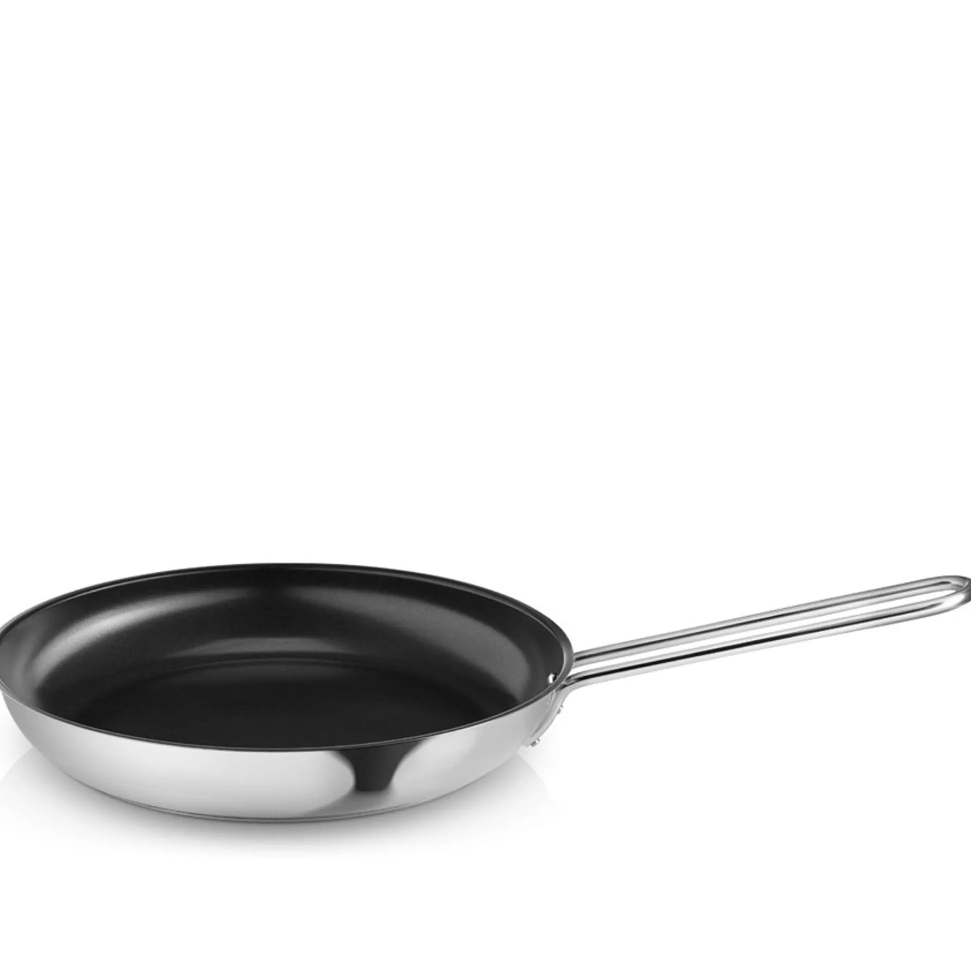 Stainless steel stekpanna - 30 cm - keramisk Slip-Let®-beläggning