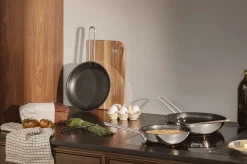 Stainless steel stekpanna - 24 cm - Slip-Let®-beläggning