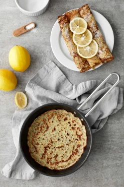 Stainless steel stekpanna - 24 cm - Slip-Let®-beläggning