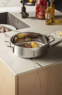 Stainless steel traktörgryta - 28 cm