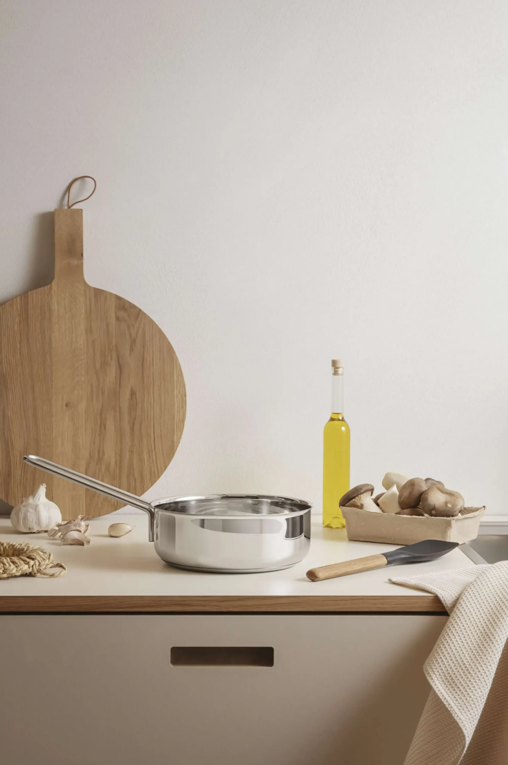 Stainless steel traktörpanna - 20 cm