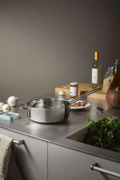 Stainless steel traktörpanna - 24 cm