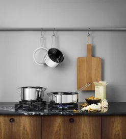 Stainless Steel Traktörpanna 24 cm keramisk Slip-Let® beläggning