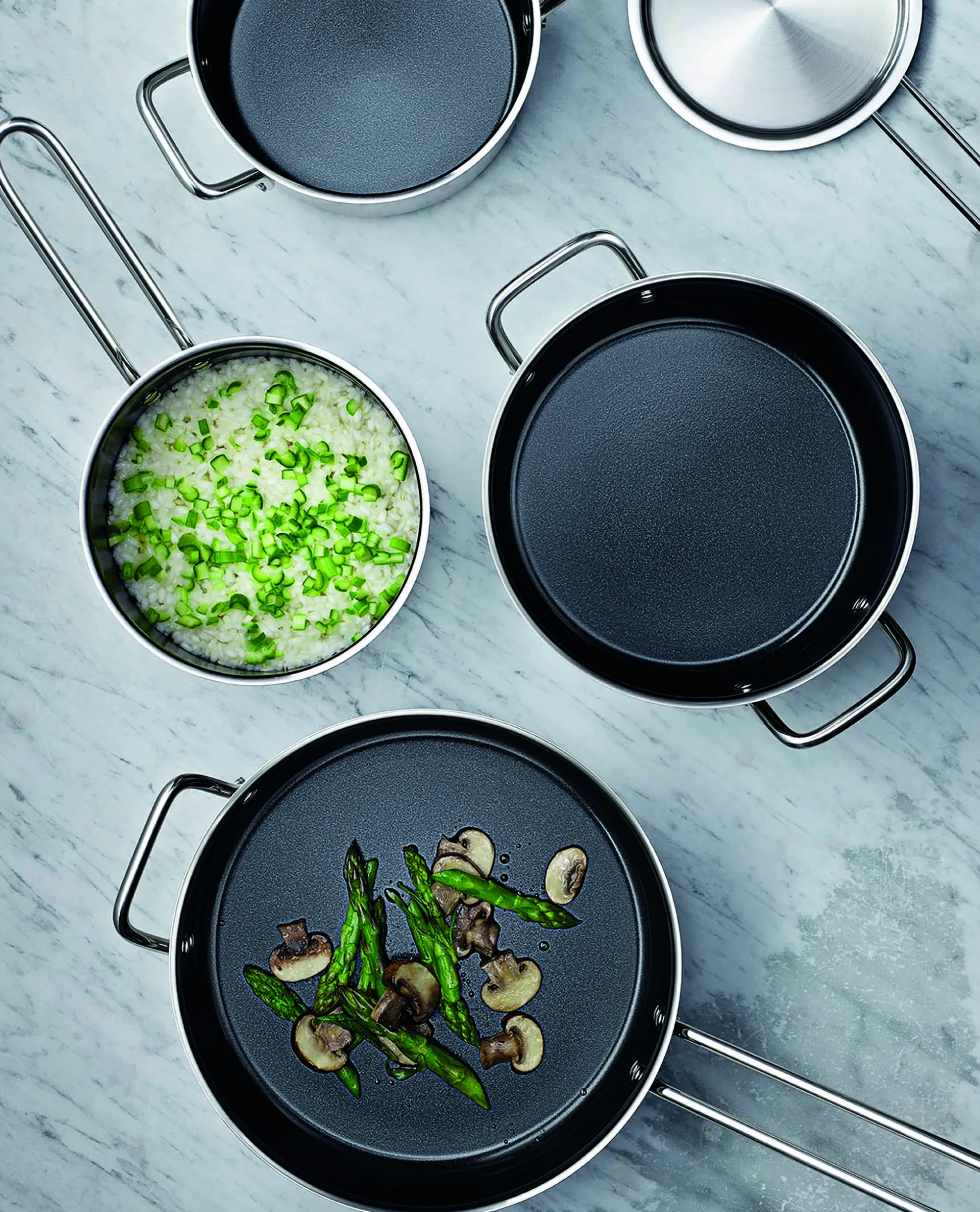 Stainless Steel Traktörpanna 24 cm keramisk Slip-Let® beläggning