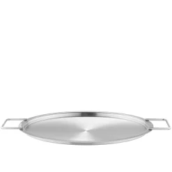 Tallrikslock 28 cm rostfritt stål