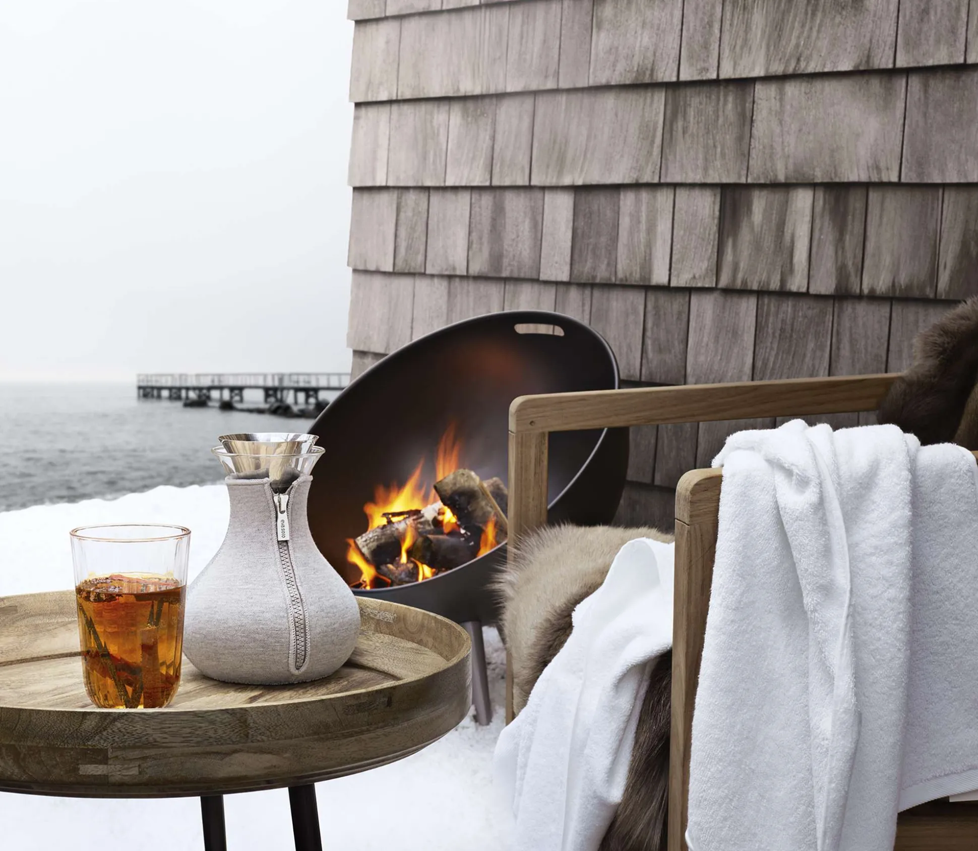 Tebryggare - 1.0 l - Light grey