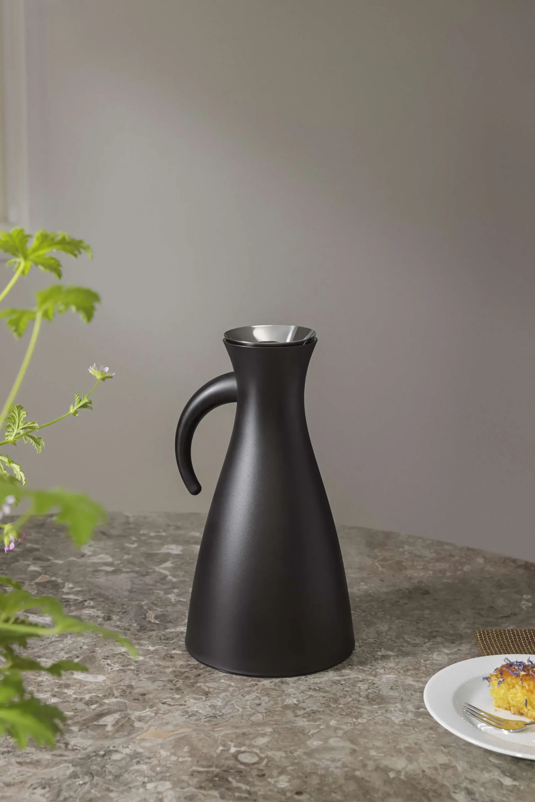 Termoskanna - 1 liter - Matte svart