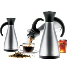 Termoskanna - 1,1 liter - rostfritt