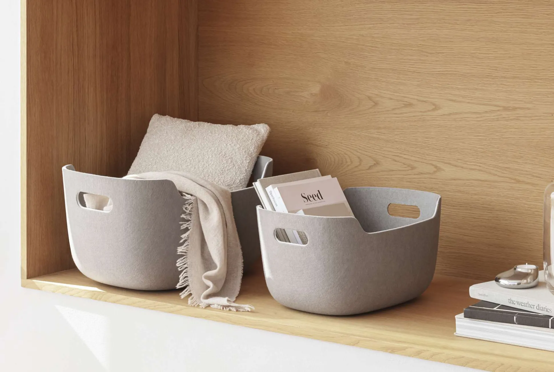 Tidy Förvaringskorg - 48x35x26 cm - Tin