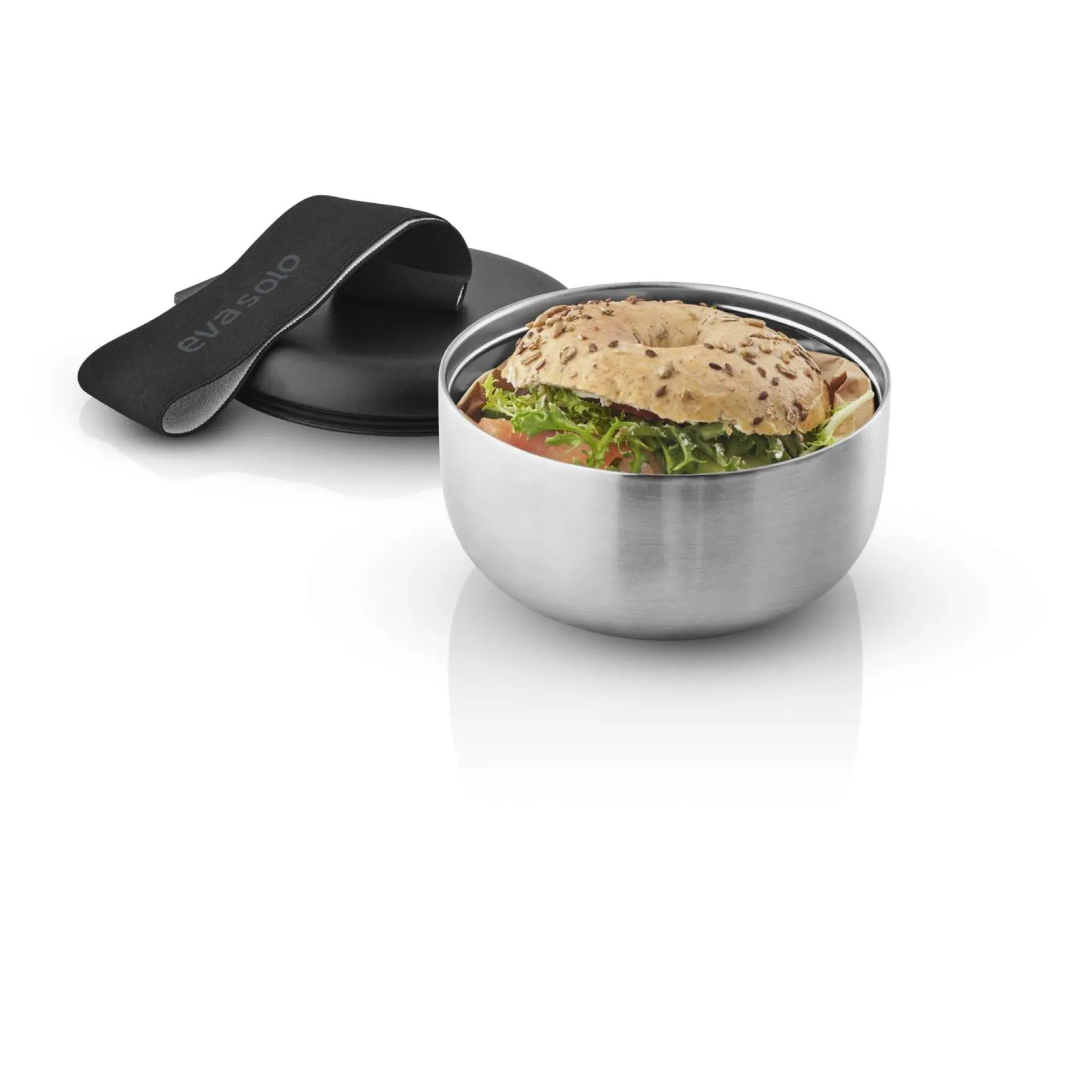 To Go matlåda - steel /black