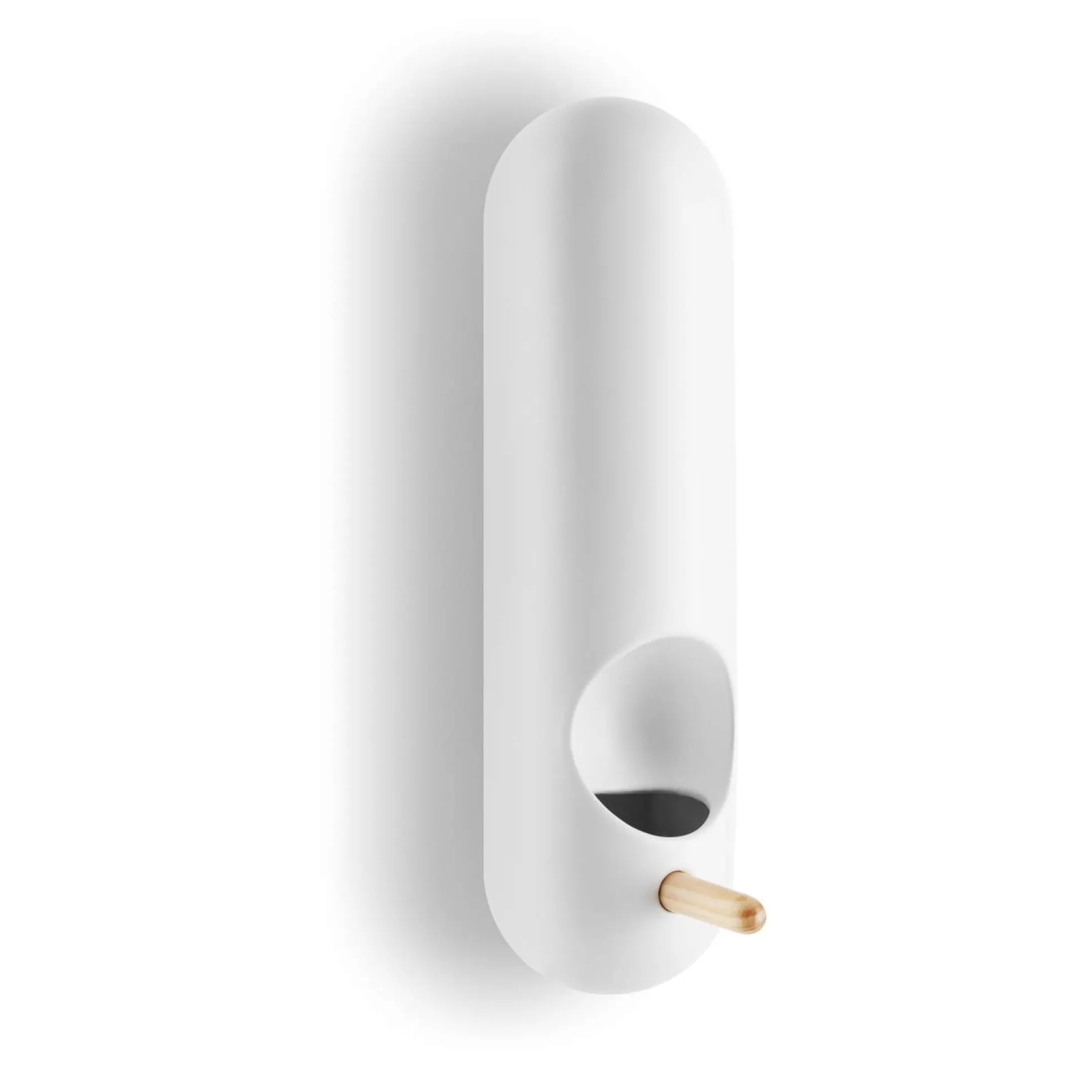 Vägghängd rörformad fågelmatare