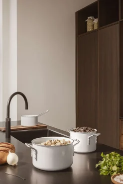 White Line Kastrull 1,8 l 16 cm keramisk Slip-Let® beläggning